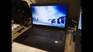 HP Zbook 15u G4 Unboxing Teardown [upl. by Seve904]