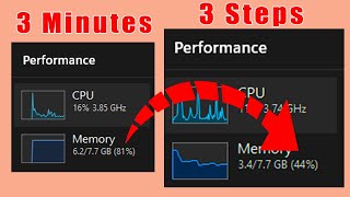 FIX High Memory Usage in Windows In 3 Minutes 2024 [upl. by Hollyanne]