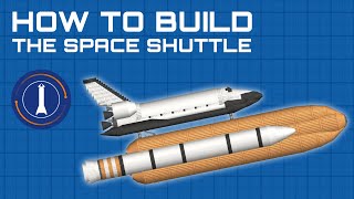 How to build the SpaceShuttle in SpaceFlightSimulator 15  SFS [upl. by Acissj]