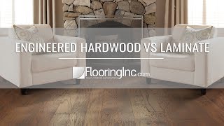 Engineered Hardwood vs Laminate [upl. by Atnauqal475]