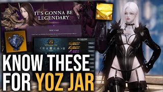 LOST ARK LEGENDARY SKINS YOZS JAR  WHAT YOU NEED TO KNOW FROM KR READ DISCLAIMERS IN DESCRIPTION [upl. by Kemme]