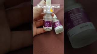 Salicylic Acid serum for Active acneskincare bestserum beautytips [upl. by Nohsed]