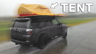 EXTREME Wind Testing Popular Backpacking Tents [upl. by Amitaf718]