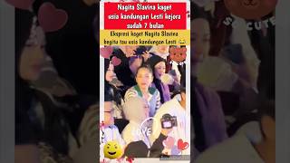 Nagita Slavina kaget usia kandungan Lesti kejora sudah 7 bulan lestikejora rizkybillar leslar [upl. by Gusella573]