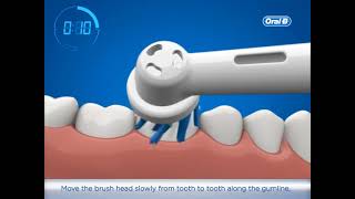 How to use OralB electric toothbrushes [upl. by Inahc190]