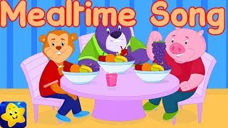 Mealtime Song For Kids  Time To Eat  English Nursery Rhymes For Toddlers  KidloLand Song For Kids [upl. by Eyahc]