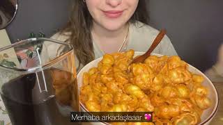 Makarna Asmr  Türkçe Asmr  Mukbang  Altyazılı  No Talking [upl. by Eiramait651]