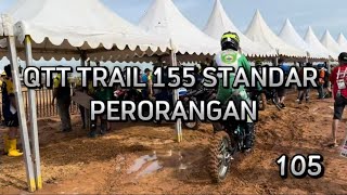 QTT TRAIL 155 PERORANGAN 🔥🇲🇨  GRASSTRACK PAKE WR 155 [upl. by Mechling]