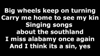 Lynyrd Skynyrd  Sweet Home Alabama  Lyrics IN Video  Description HD [upl. by Filide]