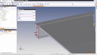 Porte avec procédé assistant et vue 2D  TopSolid 7 [upl. by Nilorac]