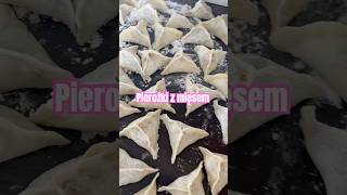 Przepis na pierożki z mięsem food recipe cooking dumplings [upl. by Dam]