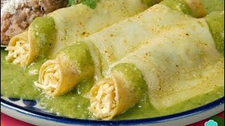 Enchiladas verdes La receta secreta [upl. by Sokem]