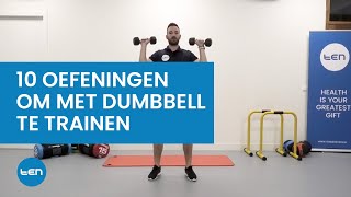 10 oefeningen om met Dumbbell te trainen [upl. by Assena]