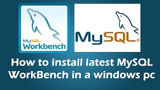 How to install latest MySQL WorkBench in a windows pc [upl. by Ailana]