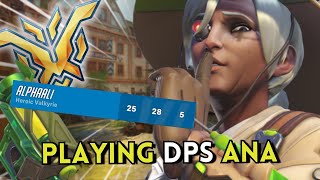 DPS Ana  Console T500 Mercy Main  Overwatch [upl. by Sivet]