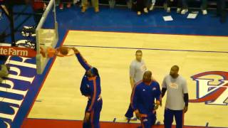 Lebron James WarmUp Dunks [upl. by May]