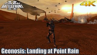 Star Wars Battlefront II Mod Map Geonosis Landing at Point Rain 4K [upl. by Arimas371]