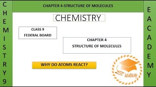 Chemistry Class 9 Why do atoms react [upl. by Farnham]