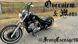 Honda Shadow Overview and Mods [upl. by Nagel]