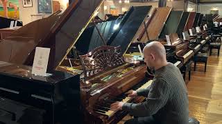 Restored Bechstein Model A Baby Baby Grand Piano at Sherwood Phoenix Pianos Nottinghamshire [upl. by Sylas228]