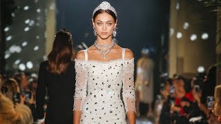 DolceampGabbana Fall Winter 201819 Womens SecretsampDiamonds Show [upl. by Nawud54]