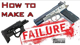 So Many Ways to Fail at Making a Pistol [upl. by Htirehc]