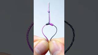 Fishing knot skills Best way to connect 2 fishing lines fishing knot shorts [upl. by Anibor]