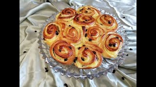 Pain au lait façon chinois 🤩بريوش شينوا اللذيذ بكريم باتسيير [upl. by Urina]