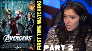 THE AVENGERS 2012 MCU  FIRST TIME WATCHING  MOVIE REACTION PART 2 [upl. by Hgalehs104]