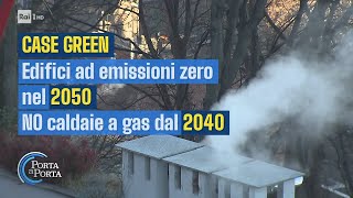Direttiva case green ok definitivo ecco cosa prevede  Porta a porta 14032024 [upl. by Eneg632]