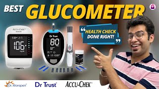 Best Glucometer In India 2024 🔥 Best Sugar Testing Machine 🔥 Dr Morepen Accuchek Dr Trust🔥 [upl. by Barthol]