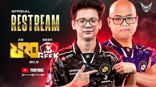 Official Restream RRQ vs GEEK Bo5 Myanmar🇲🇲 Casting CasterZyZyy amp Blank [upl. by Adna]