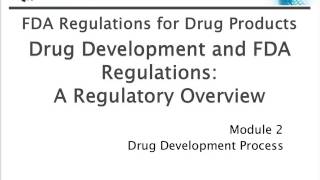 The FDA Drug Development Process GLP GMP and GCP Regulations [upl. by Jackqueline426]