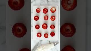 How to Make Martha Stewarts Stuffed Fourth of July Strawberries [upl. by Novello]