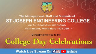 ST JOSEPH ENGINEERING COLLEGE  COLLEGE DAY CELEBRATIONS  V4NEWS LIVE [upl. by Julian]