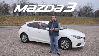 ENG Mazda3 SKYACTIVG 20 165KM  Test Drive and Review [upl. by Kelam169]