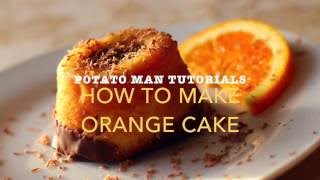 easy orange cake recipe in one minute [upl. by Bakerman]