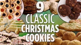 How To Make 9 Classic Christmas Cookies  Holiday Dessert Recipes  Allrecipescom [upl. by Acim]