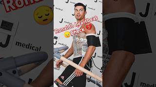 Heartbeat check ✅💔football shortvideo cr7 trending viralvideo youtube ytshorts yt youtuber [upl. by Ehtyaf]