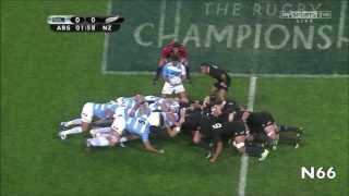 La Mêlée Argentine Explose la mêlée All Blacks [upl. by Ikciv]