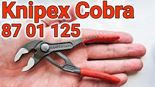 Knippex Cobra Water Pump Pliers review 8701125 German 61 HRC [upl. by Llennej196]