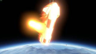 Reentrada perfecta de una Starship en Kerbal Space Program [upl. by Adamsen]