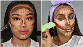 Os Melhores Tutoriais de Maquiagem das Gringas 💜New Makeup Trends 2021 [upl. by French]