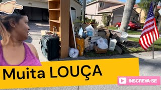 Ela me DEU A CAIXA DE LOUÇAS 🇺🇸Temporada de Lixo das Casas Americanas😱 [upl. by Popele209]