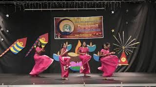 TCSI  Deepavali Kondattam 2024  Vannathu Poochikal Dance [upl. by Ahsennek]