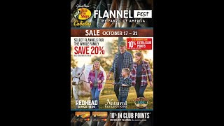 Cabela’s Ad October 17 – October 31 2024 Flannel Fest Sale [upl. by Anette279]