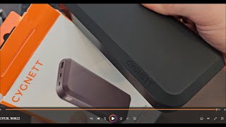 Cygnett ChargeUp Pro Series 25K Laptop Power Bank [upl. by Oisacin498]