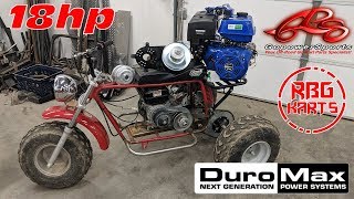 Mini Trike 440cc Engine Upgrade [upl. by Ialda81]