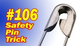 Safety Pin Trick  Easy Mentalism  Make The Right Prediction 100 [upl. by Thorlay133]