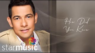 Gary Valenciano  How Did You Know Audio 🎵  With Love [upl. by Ttirrem]